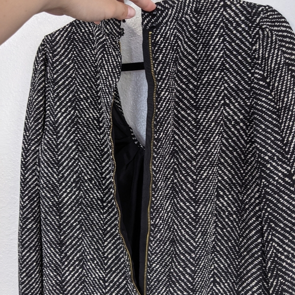 Kate Spade Black & White Front Tie Dress - Picture 2 of 11